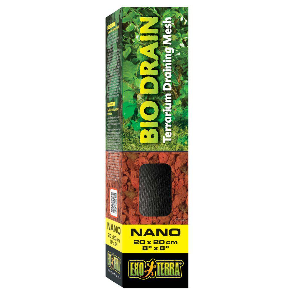 Exoterra Bio Drain Mesh Nano 20x20cm