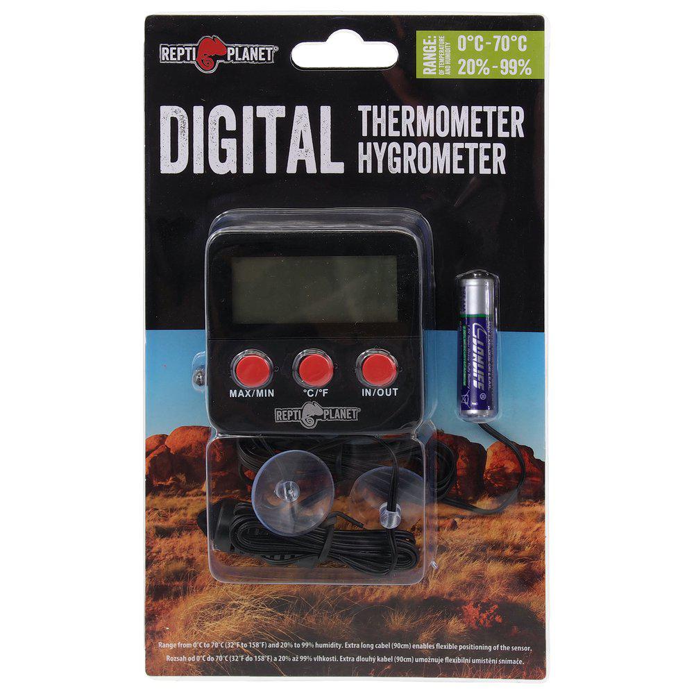 Repti Planet Thermometer & hygrometer Lcd Outdoor