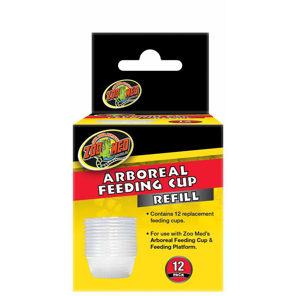 Zoo Med Arboreal Feeding Cup Refill 12:a