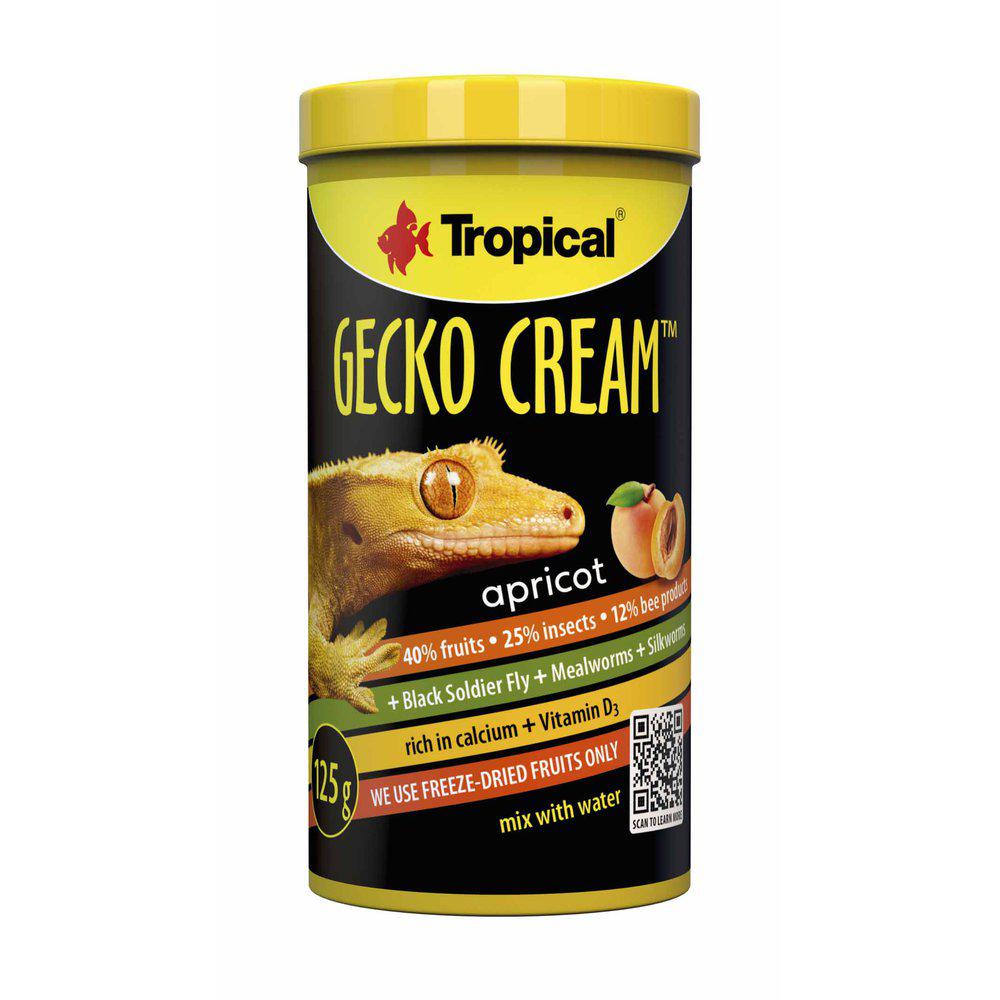 Tropical Gecko Cream Apricot