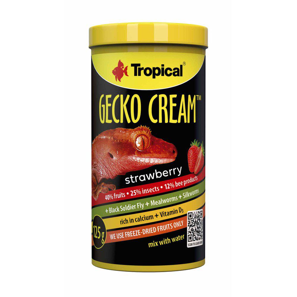 Tropical Gecko Cream Strawberry