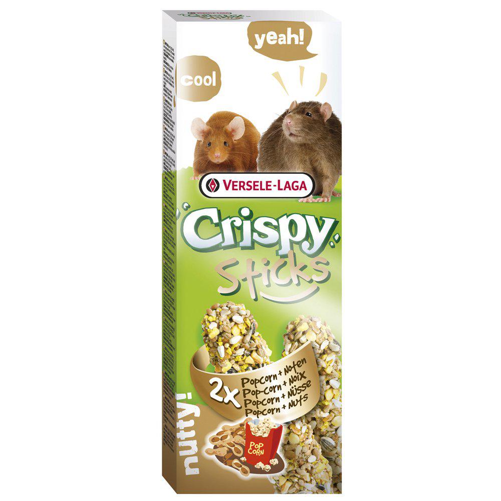 Crispy Kräcker Råtta/mus 2st Popcorn & Nötter 110g x8