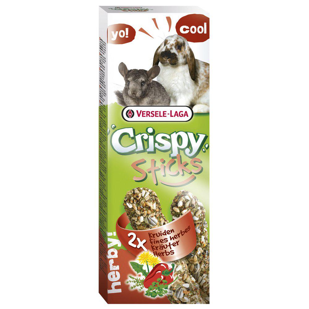 Crispy Kräcker Kanin/chinchilla 2st Örter 110g x8