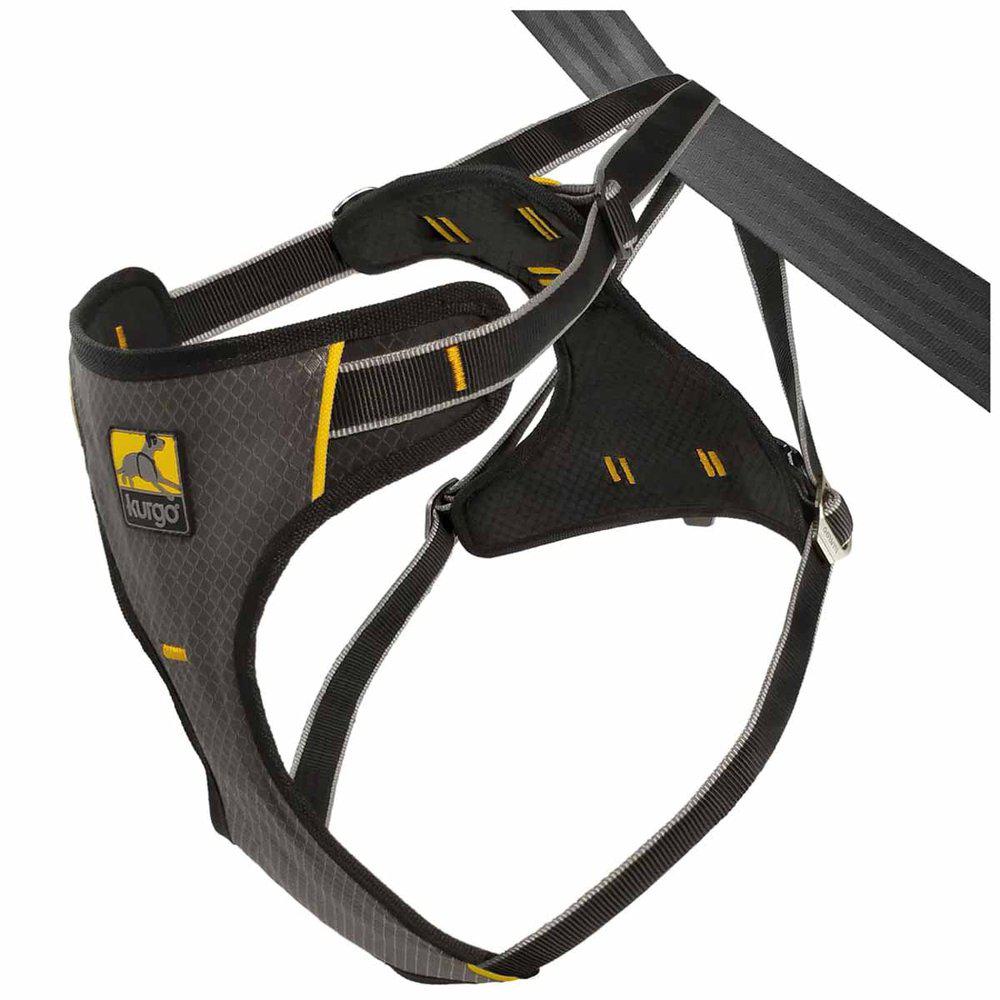 Kurgo Impact Seatbelt Harness Black Small