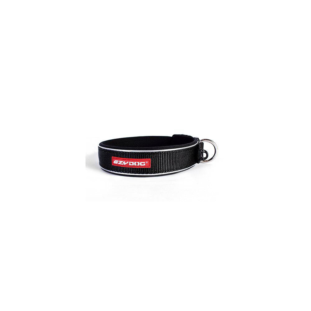 Ezydog Halsband Neopren Reflex Svart