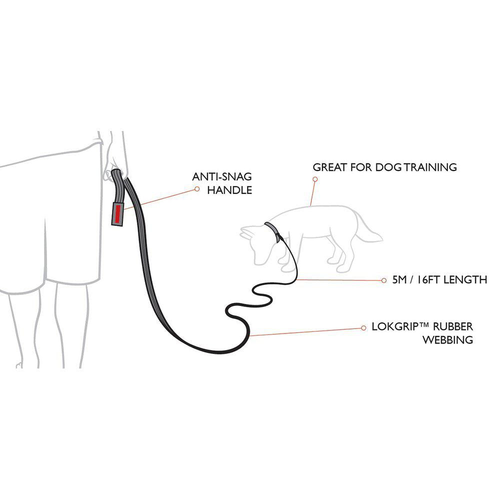 Ezydog Koppel Track & Train  Svart