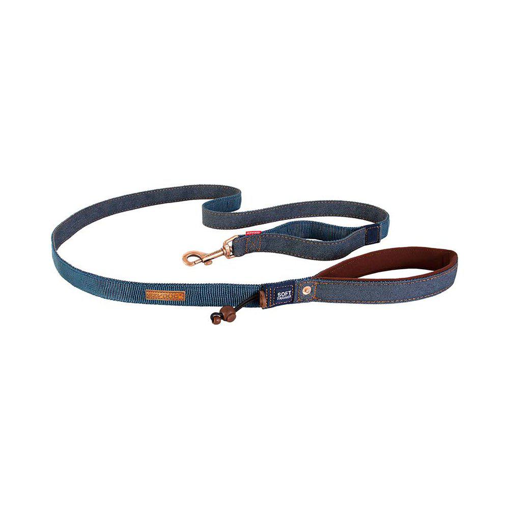 Ezydog Koppel Soft Trainer Denim mx181Cm