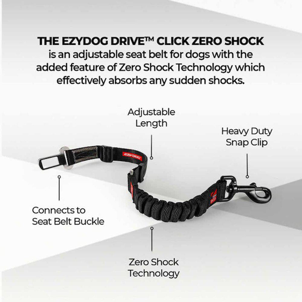 Ezydog Bältesadapter Zero Shock 'Justerbar'