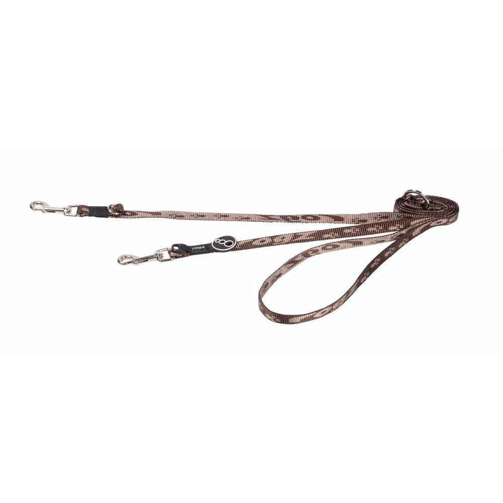 Rogz Alpinist Multikoppel Brun 11Mm 200Cm