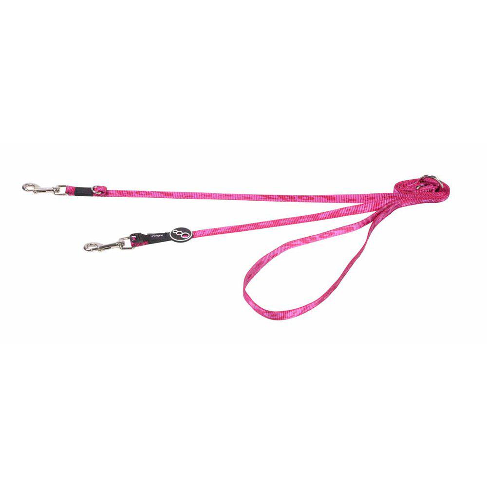 Rogz Alpinist Multikoppel Rosa 11Mm 200Cm