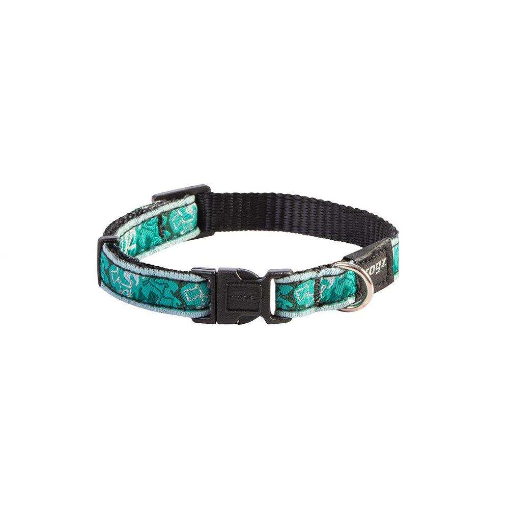 Rogz Fancy Dress Halsband S Mint Black 11Mm 20-31Cm