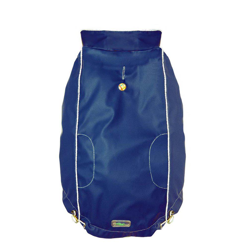 Go Fresh Pet Vändbar Regnjacka Navy Xxl61Cm