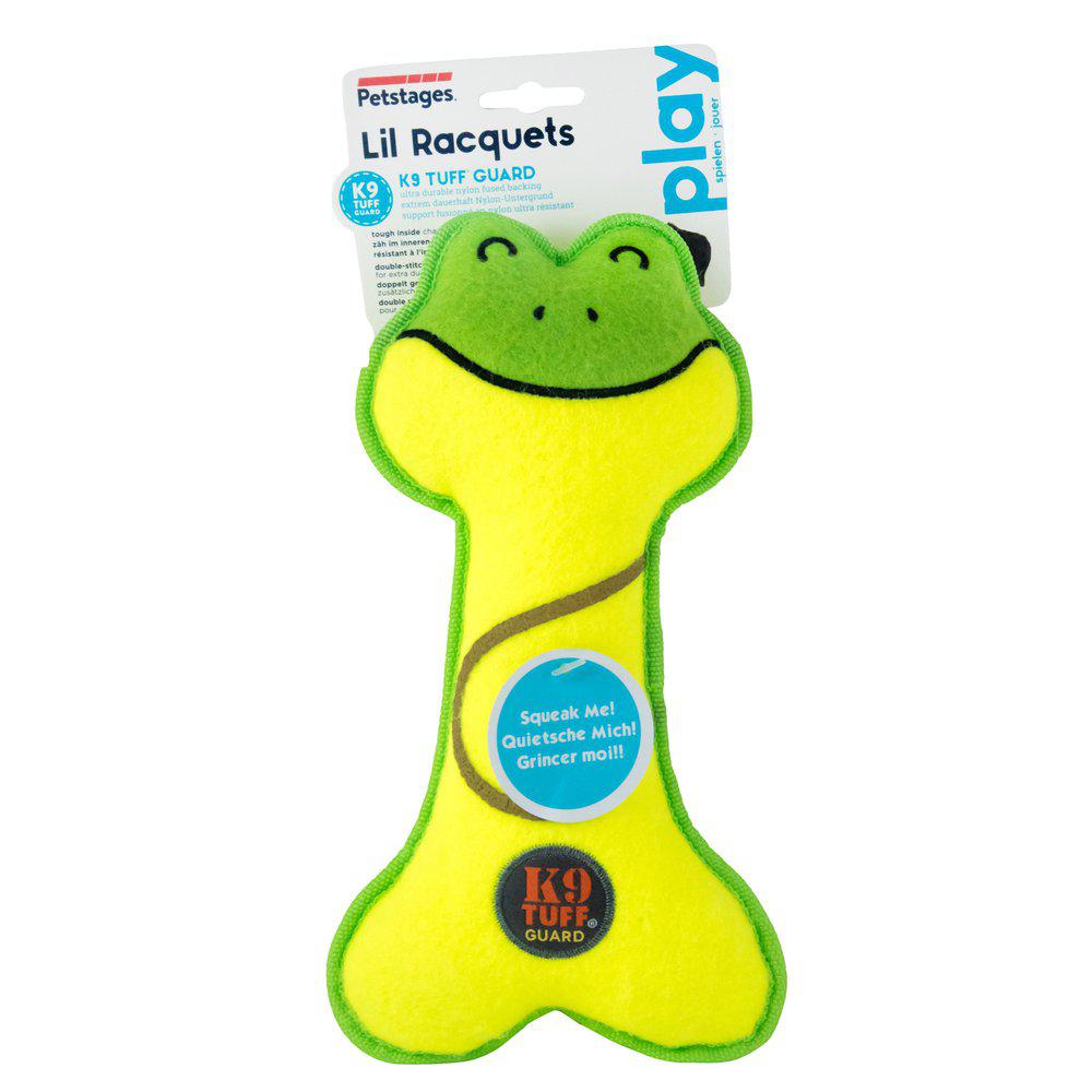 Petstages Hundleksak Lil Racquets Frog28Cm