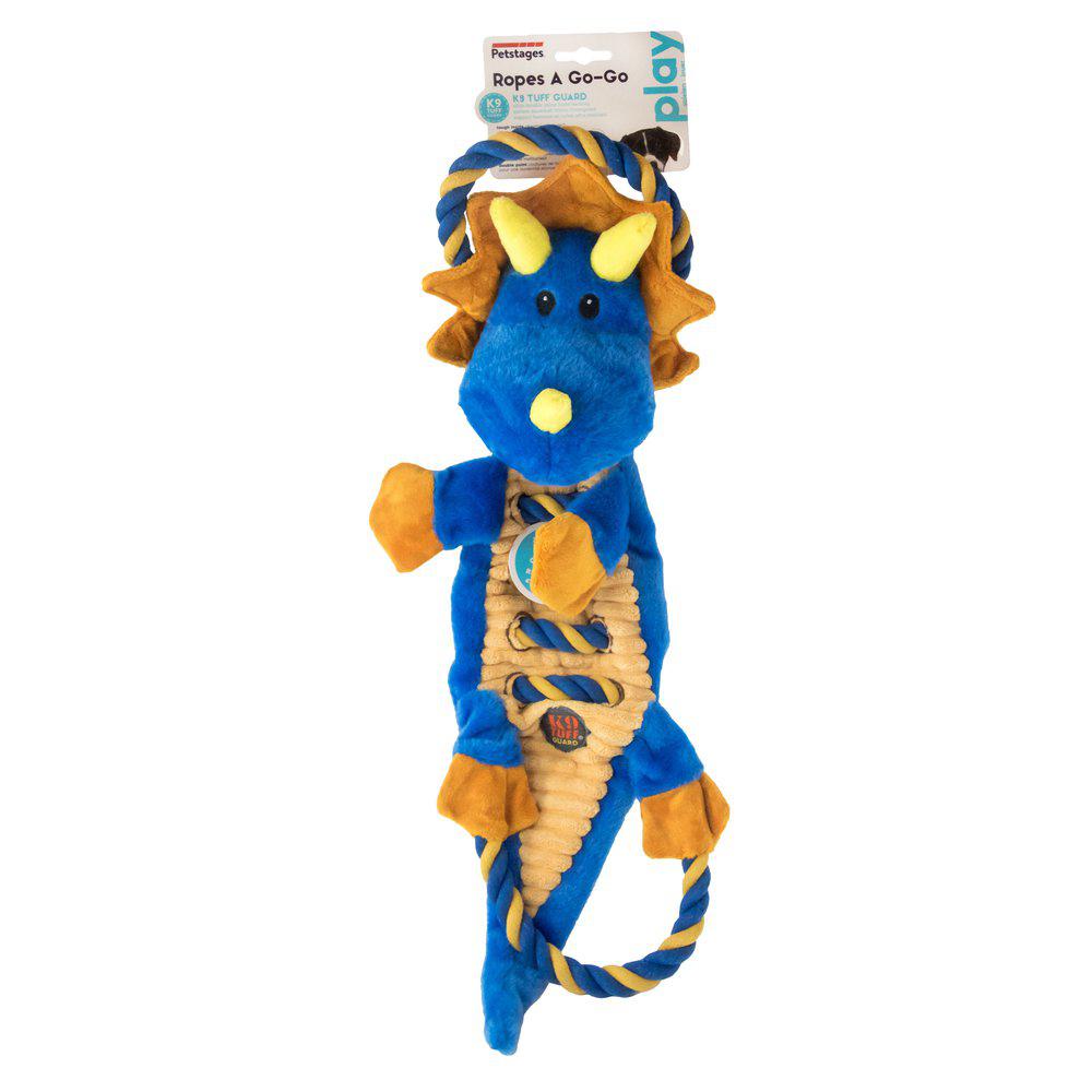 Petstages Hundleksak Ropes-A-Go-Go Dragon 55Cm