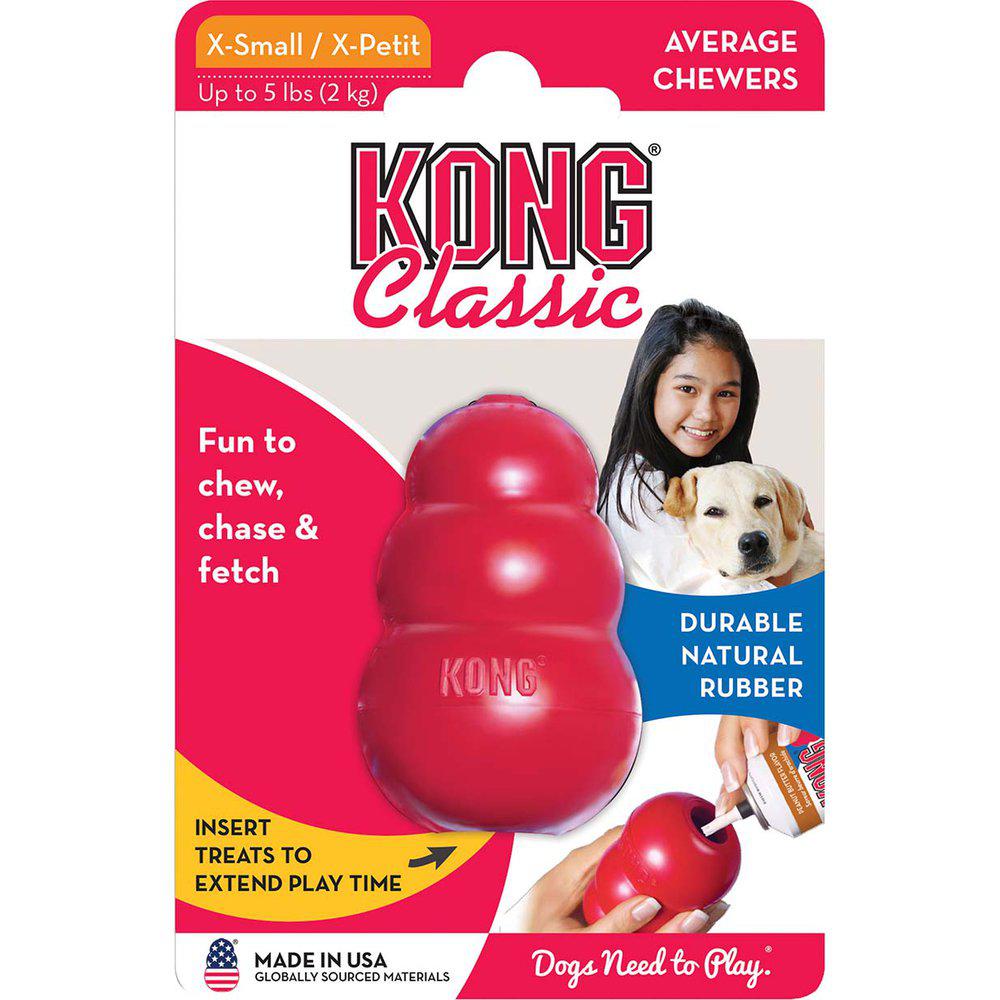 Kong Classic Röd Xs