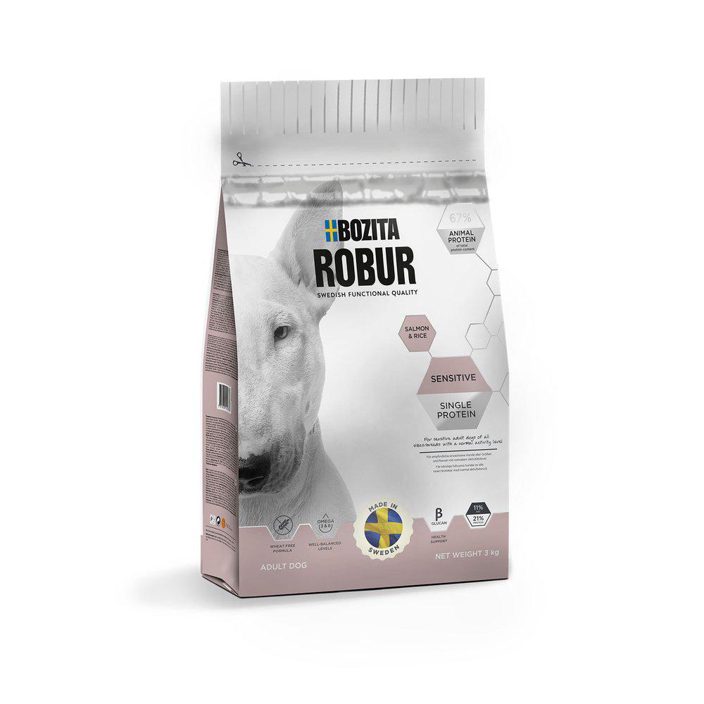 Robur Sensitive Single Protein Salmon 3Kg