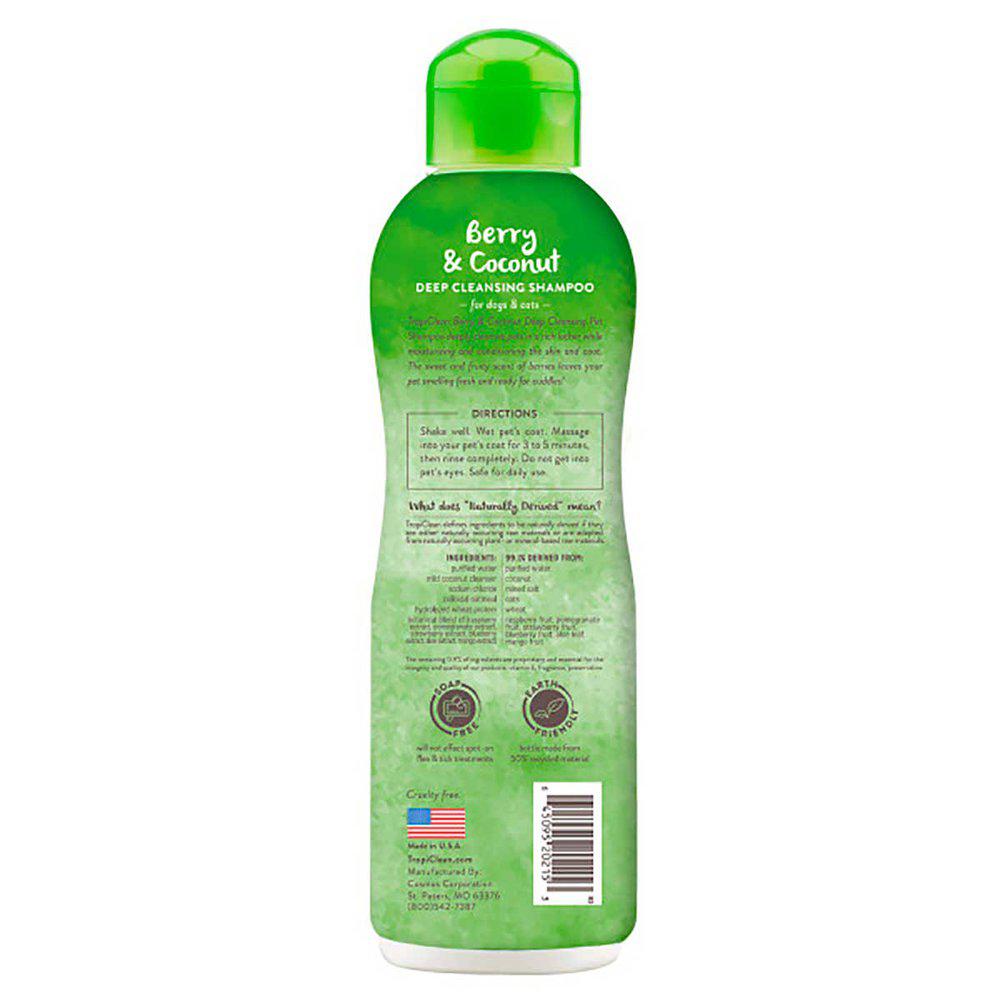 Tropiclean Berry & Coconut Shampoo 355Ml