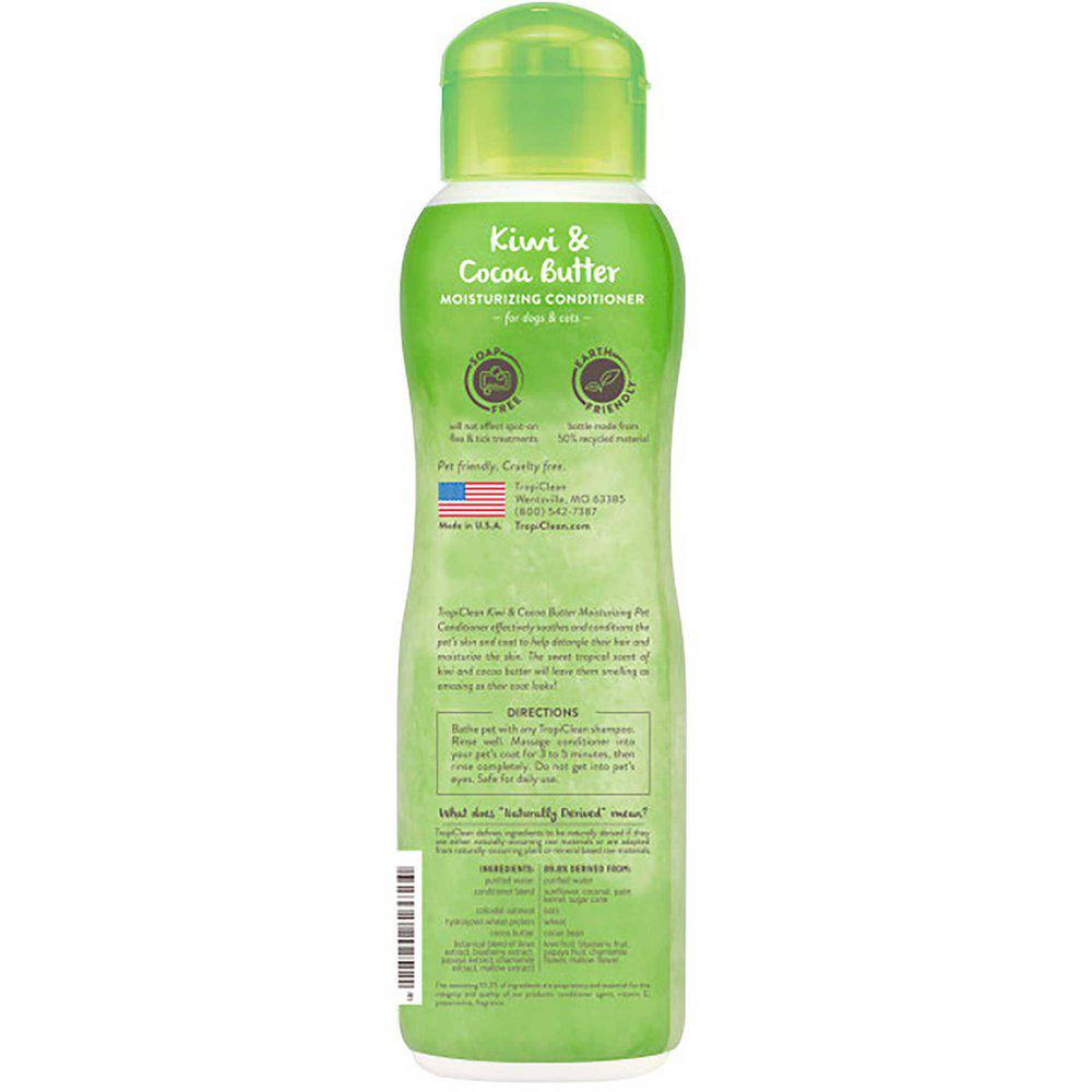 Tropiclean Kiwi & Cocoa Butter Conditioner 355Ml