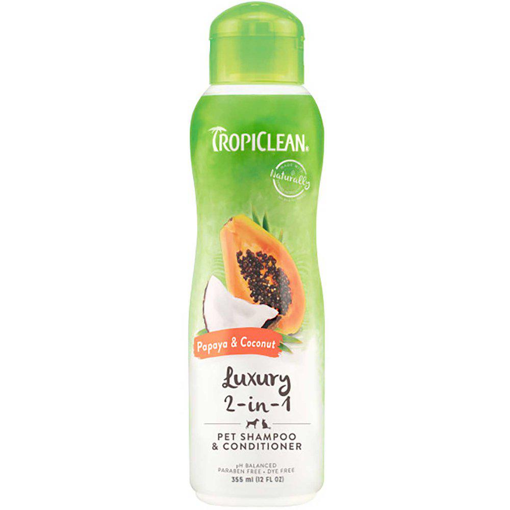 Tropiclean Papaya & Coconut Shampoo 355Ml