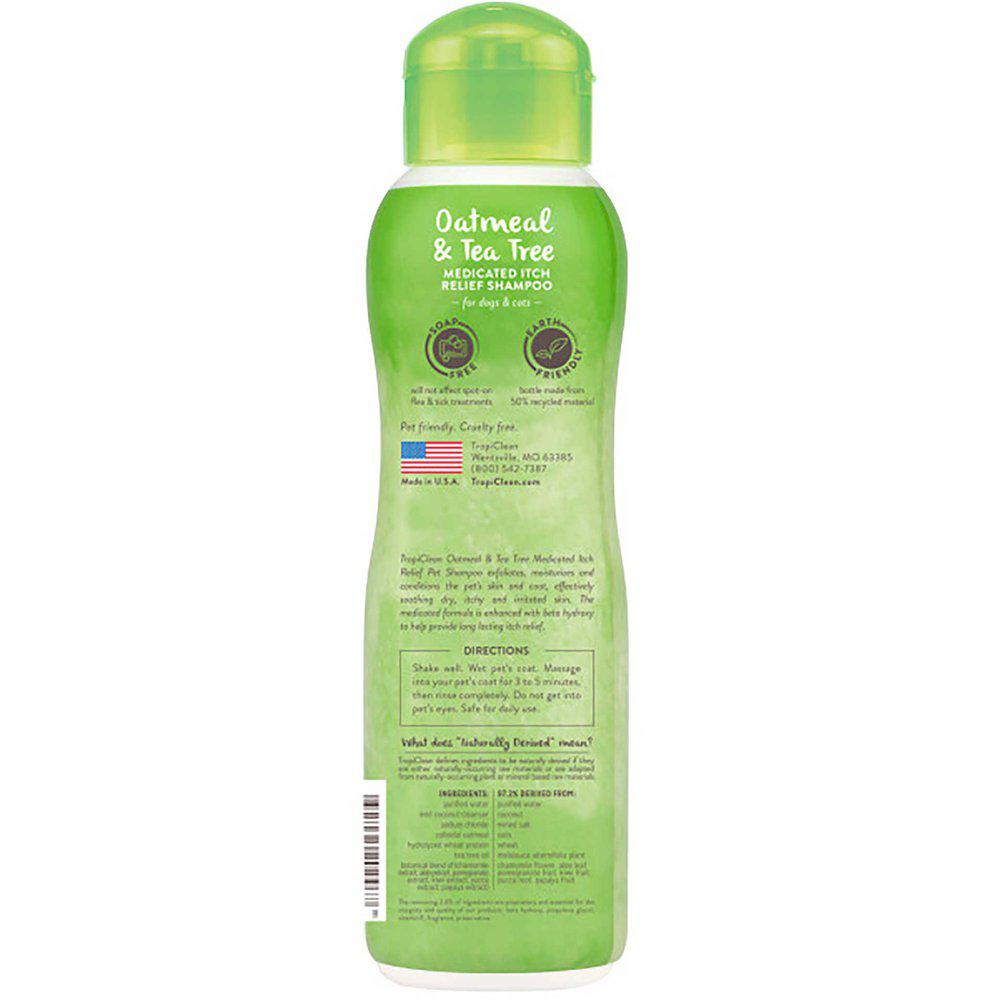 Tropiclean Oatmeal & Tea Tree Shampoo 355Ml