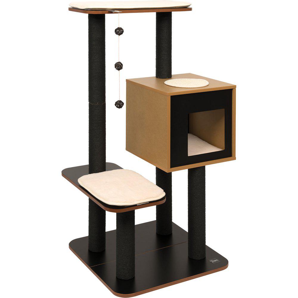 Klösmöbel Vesper  Cat Furniture V-High Base Svart