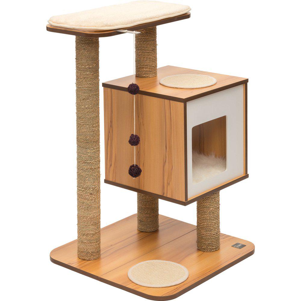 Klösmöbel Vesper Cat Furniture V-Base, Walnut