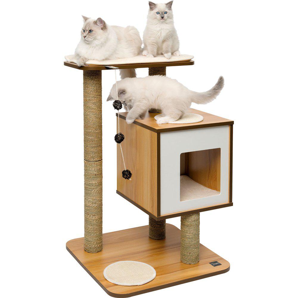 Klösmöbel Vesper Cat Furniture V-Base, Walnut