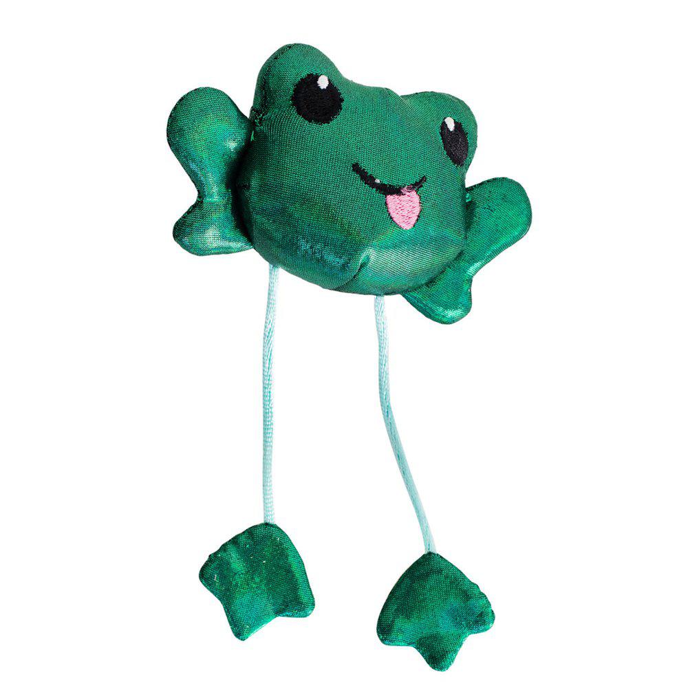 Petstages Toss N' Dangle Frog