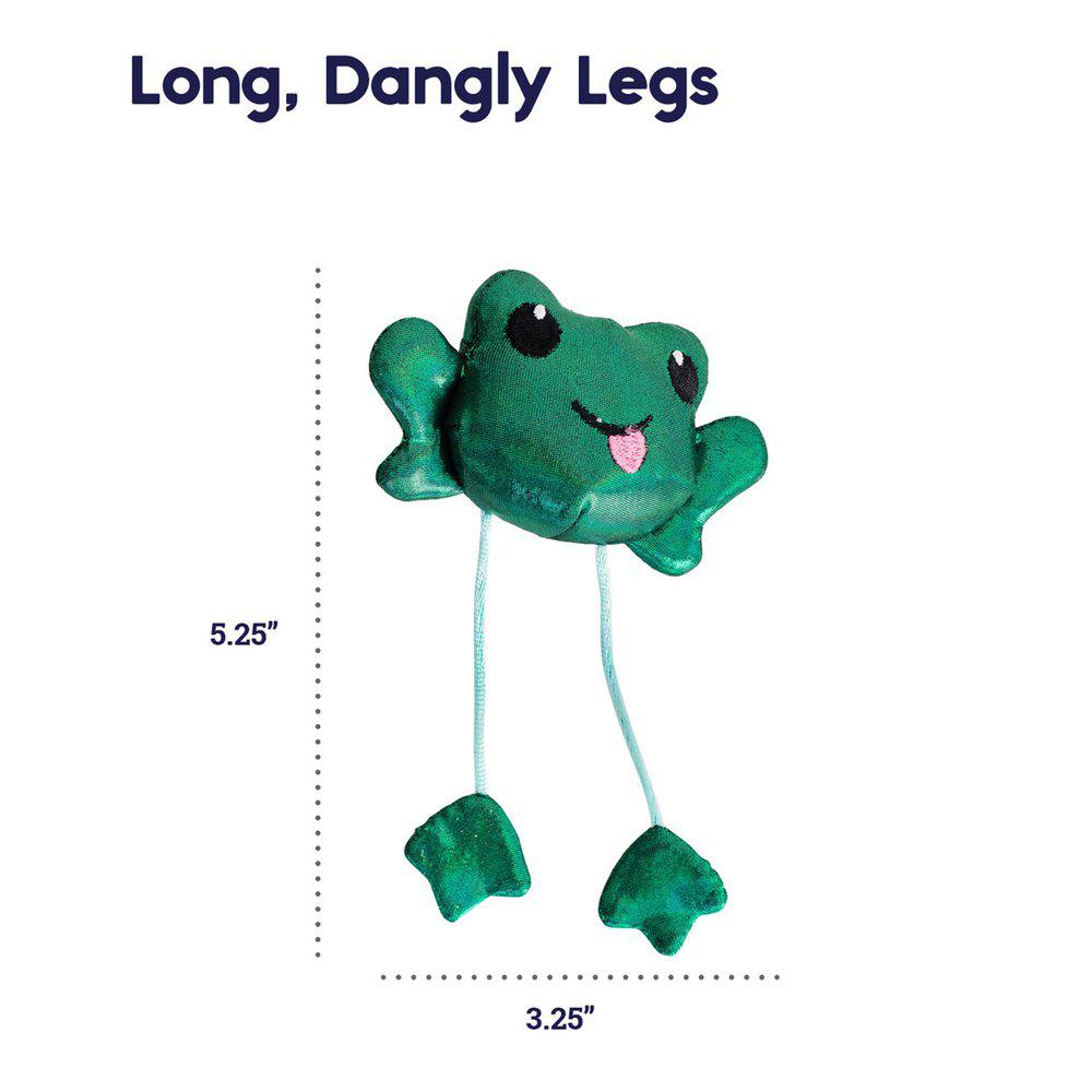 Petstages Toss N' Dangle Frog