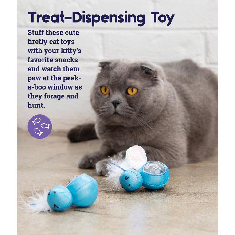 Petstages Firefly Treat Stuffer 2-Pack