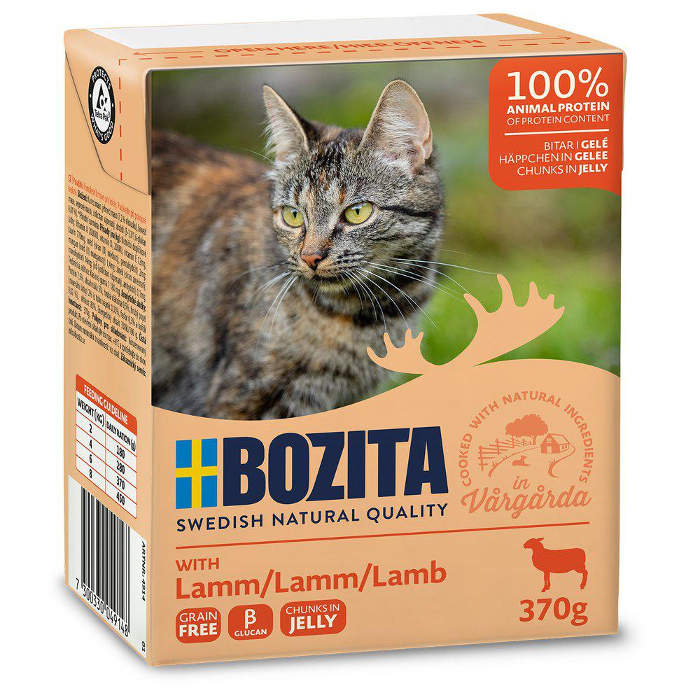 Bozita Bitar I Gelémed Lamm 370Gr Tetrarecart