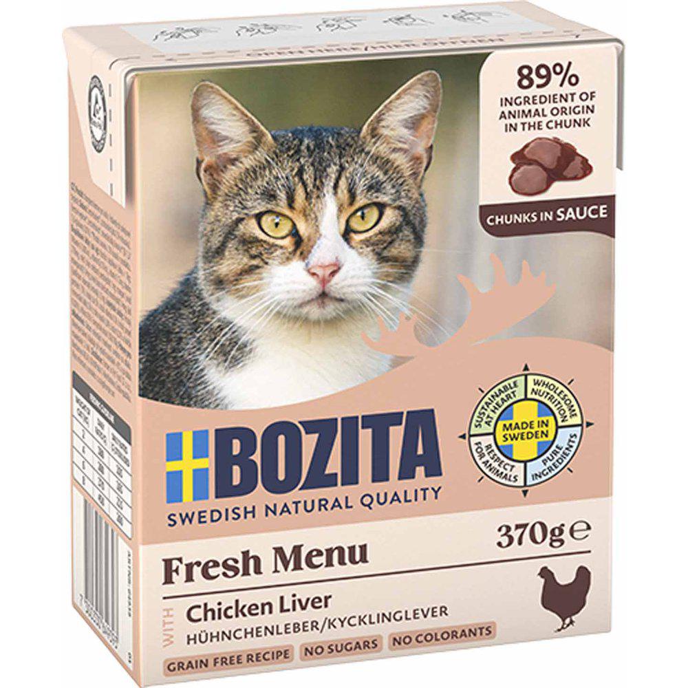 Bozita Cat Chicken Liver In Sauce 370G