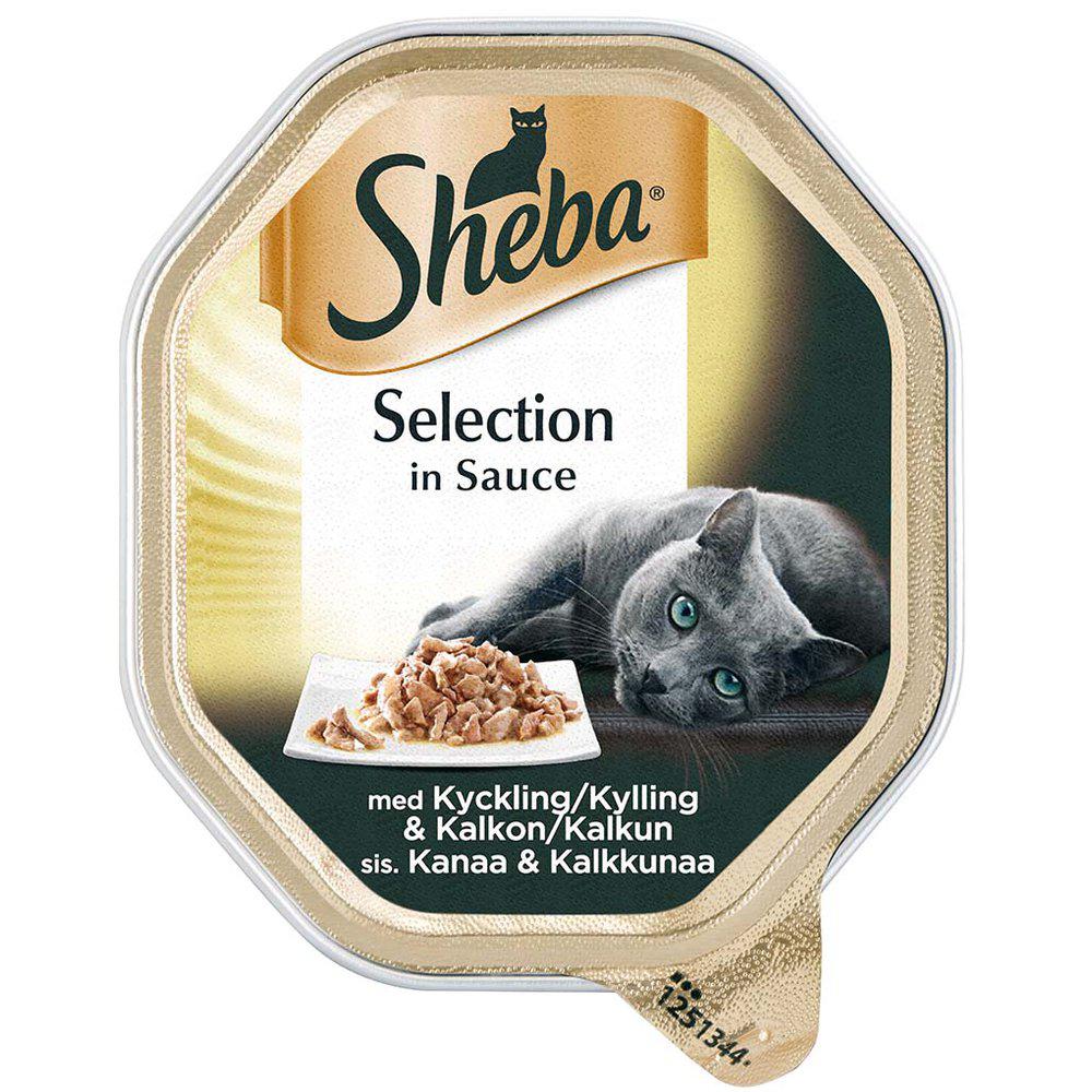 Sheba Selection Kyckling & Kalkon 85Gr