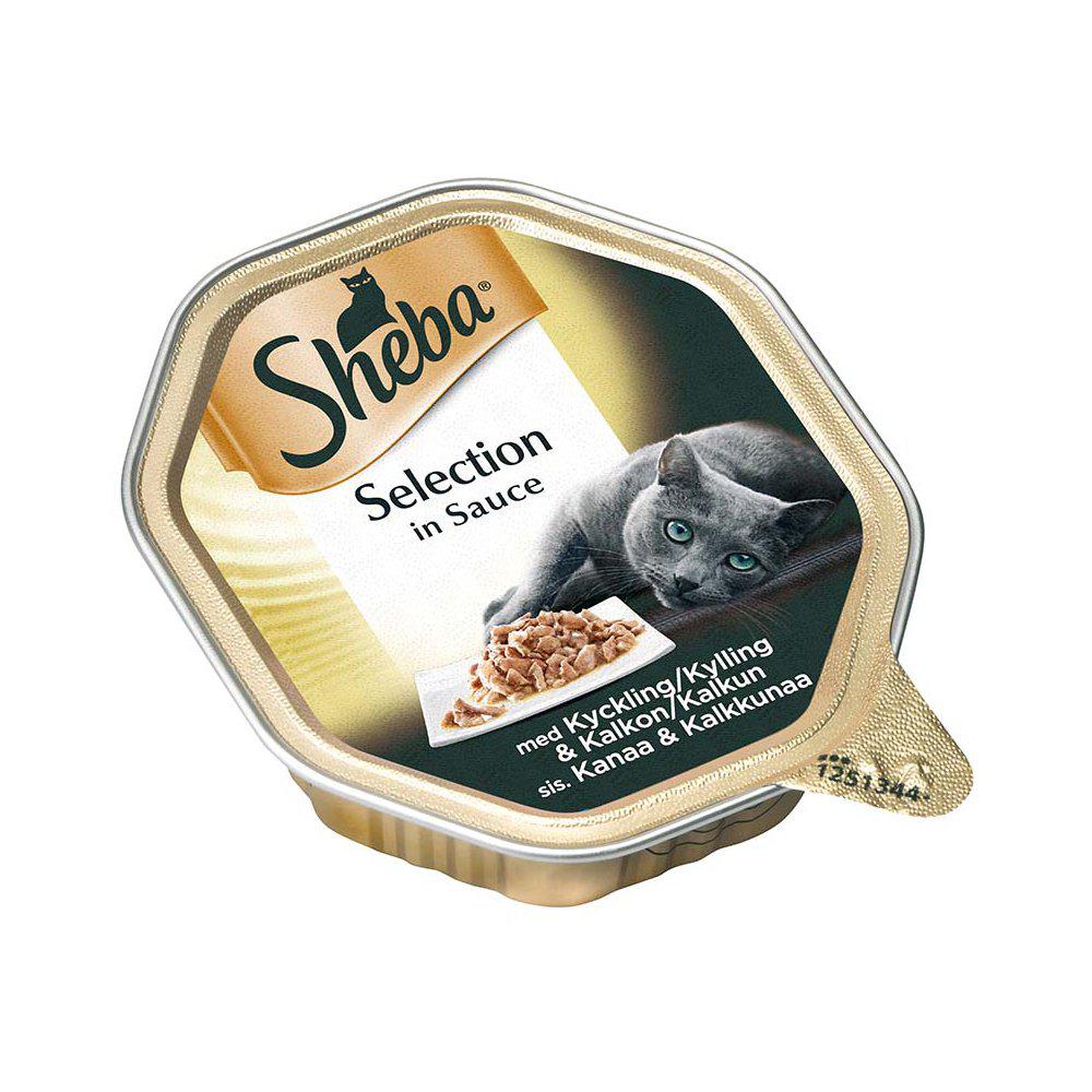 Sheba Selection Kyckling & Kalkon 85Gr