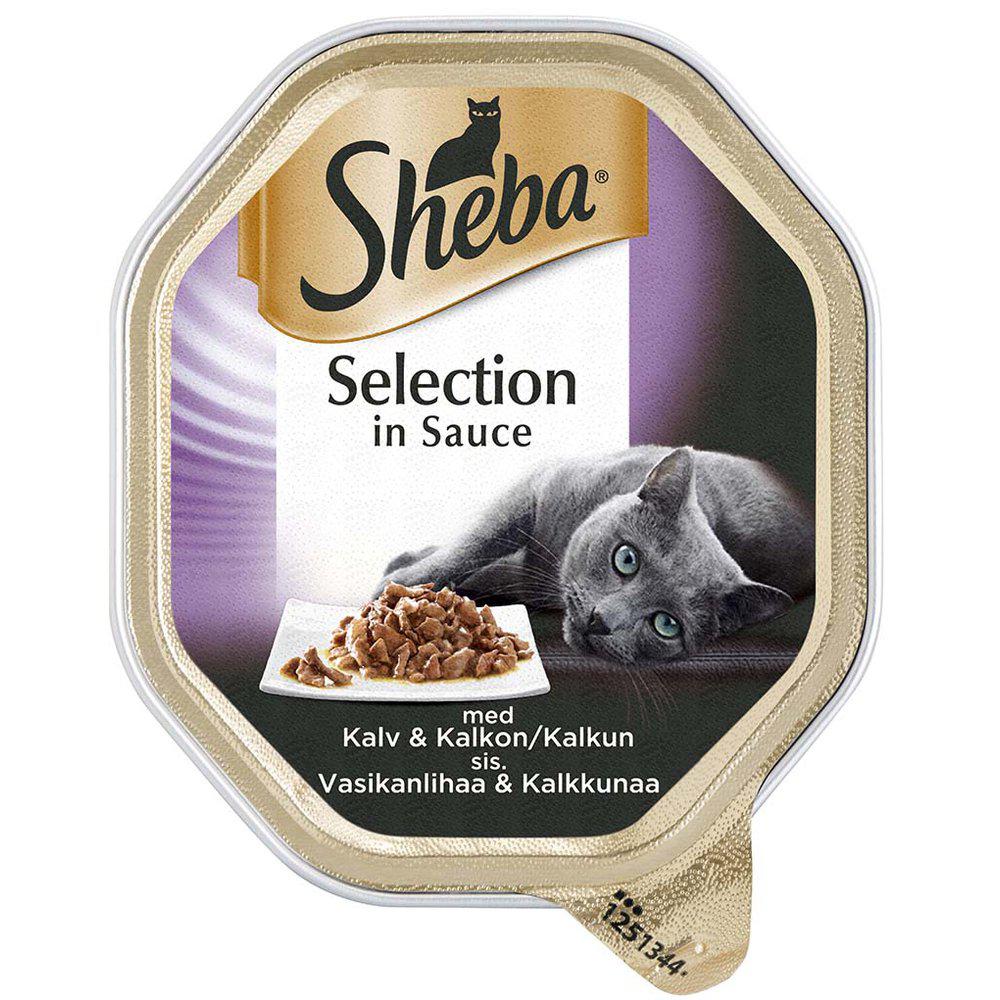 Sheba Selection Kalv  & Kalkon 85Gr