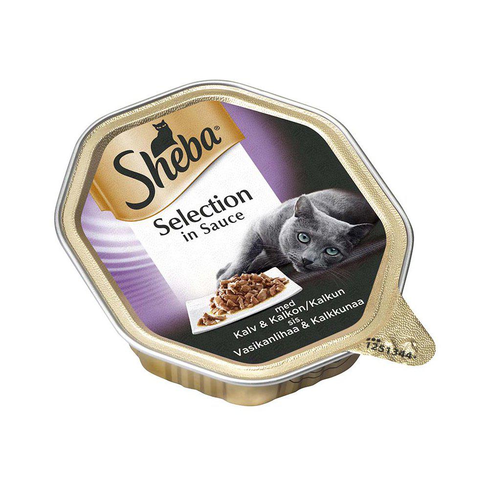 Sheba Selection Kalv  & Kalkon 85Gr