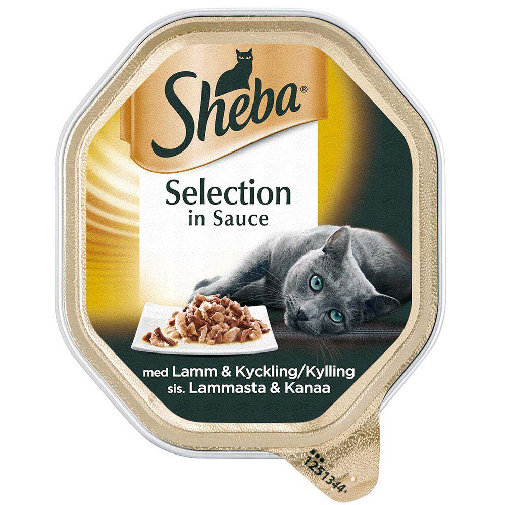 Sheba Selection Lamm  & Kyckling  85Gr