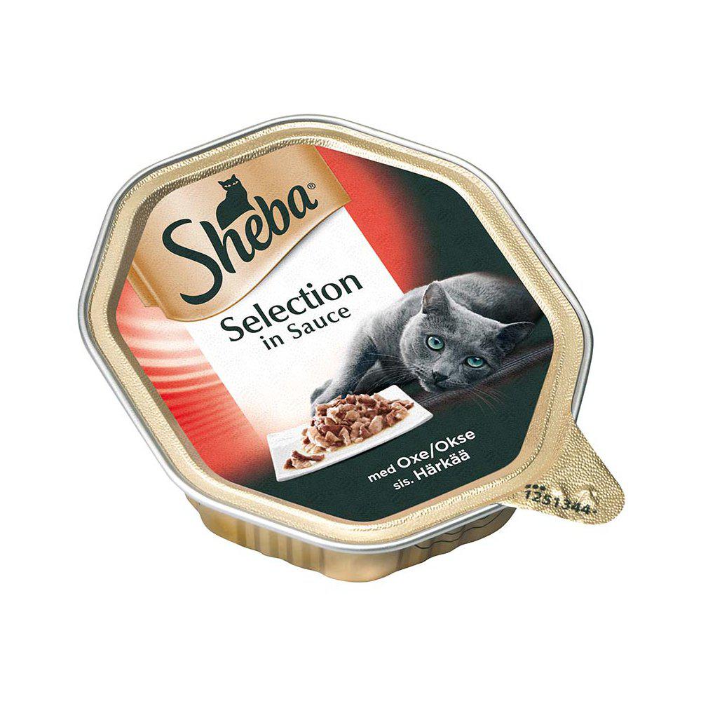 Sheba Selection Oxei Sås 85Gr