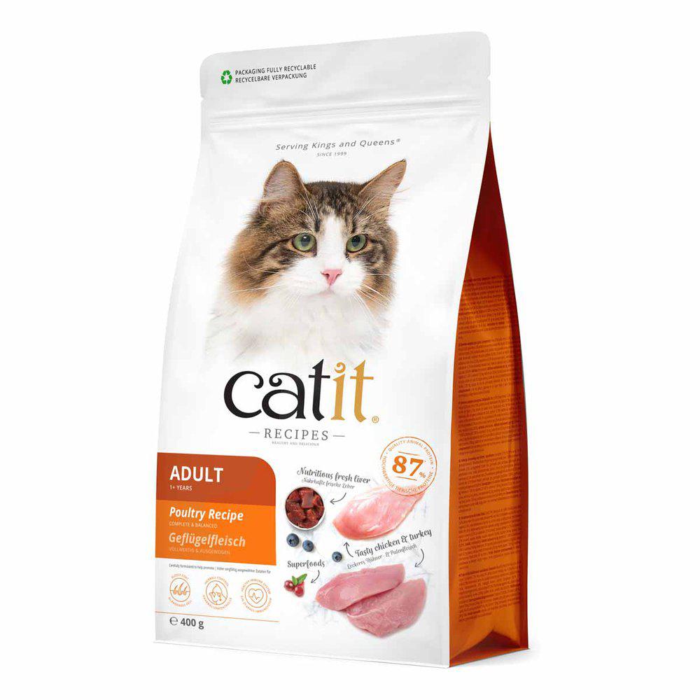 Catit Recipies Dry Adult Chicken&Turkey