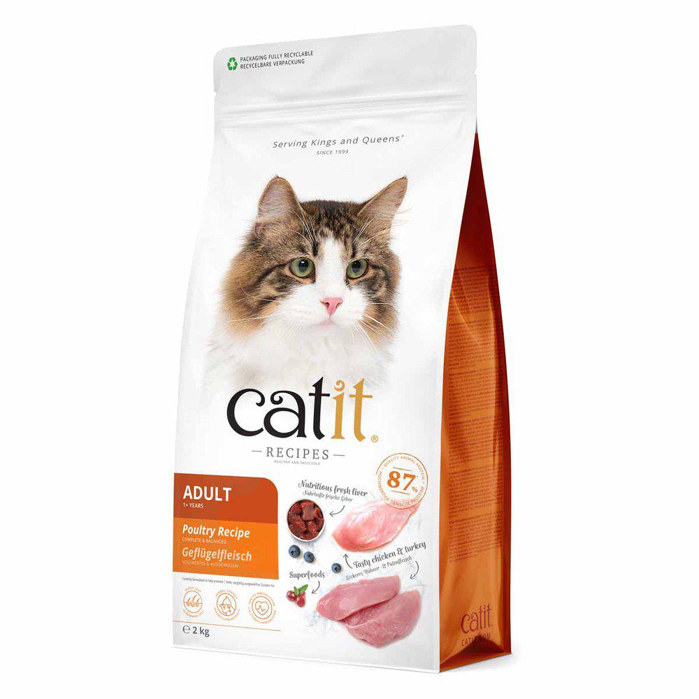 Catit Recipies Dry Adult Chicken&Turkey