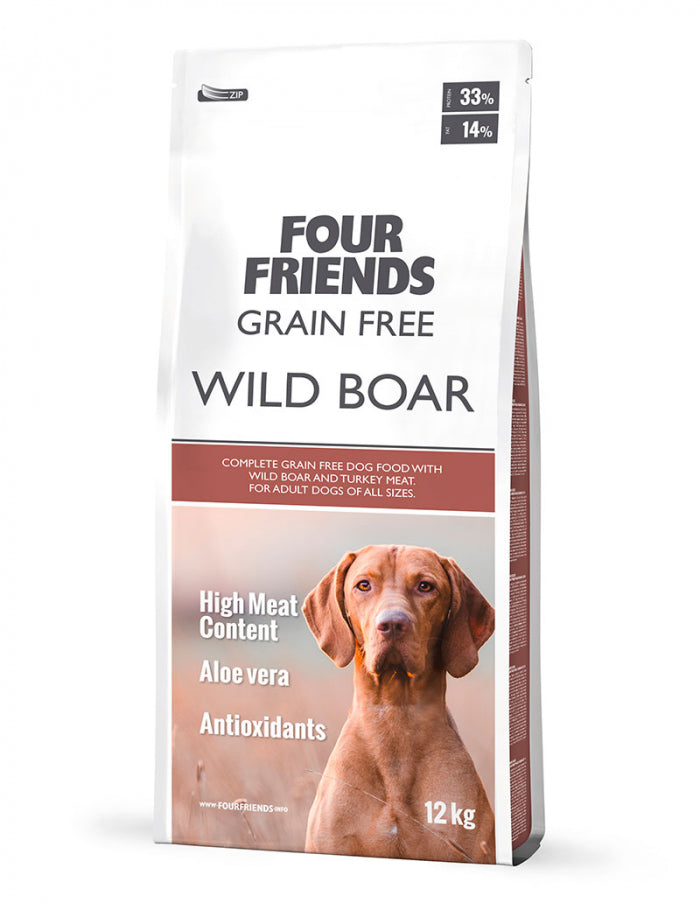 FourFriends Dog Grain Free Wild Boar 3 kg