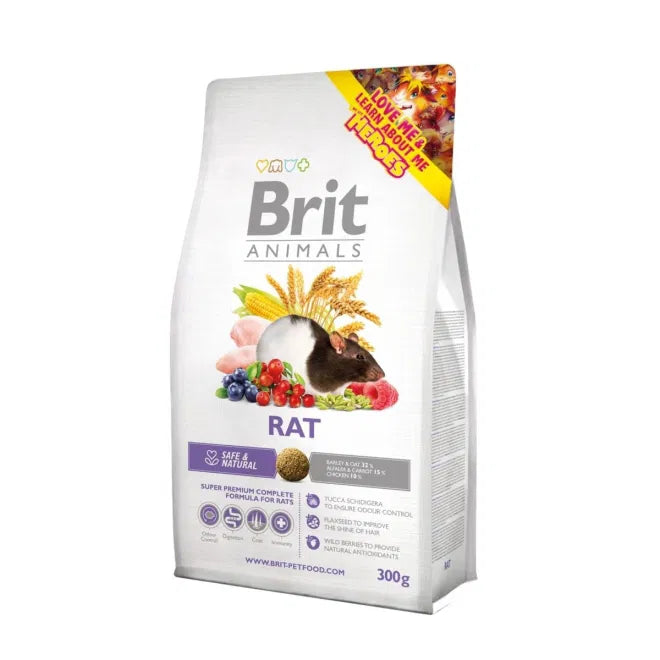 Brit Animals Råtta Complete 1,5 kg x4