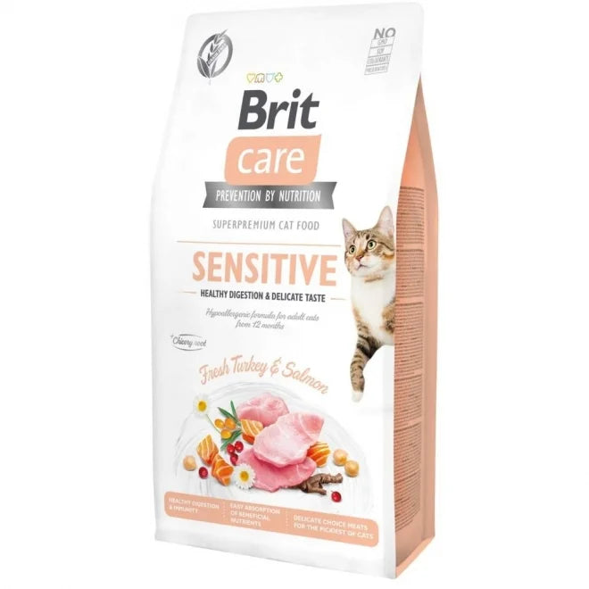 Brit Care Cat Grain Free Sensitive Healthy Digestion & Delicate Taste