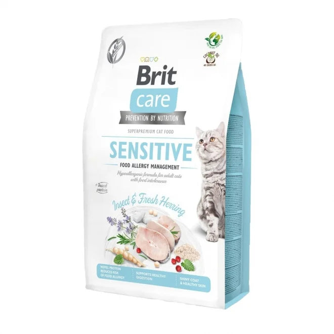 Brit Care Cat Grain Free Sensitive Insect & Fresh Herring