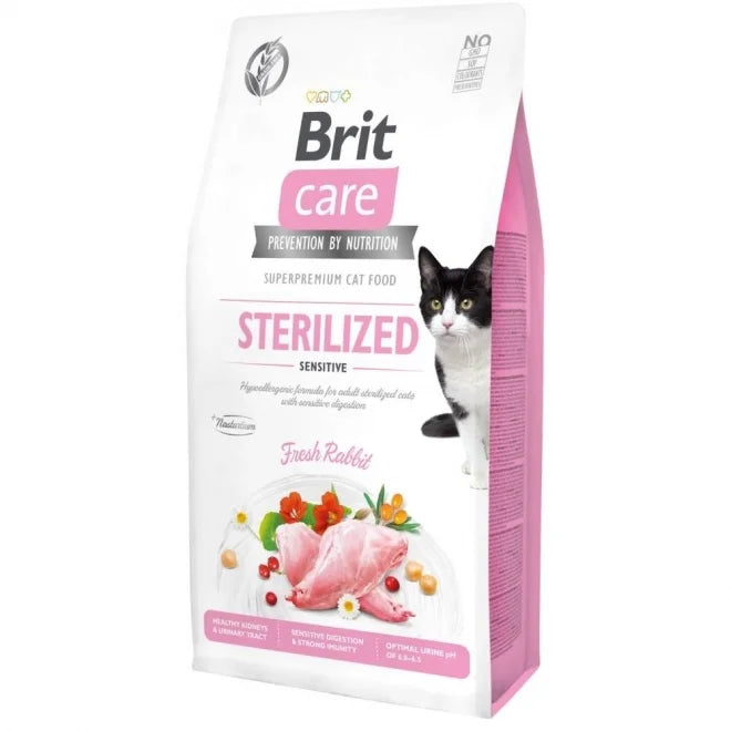 Brit Care Cat Grain Free Sterilized Sensitive Fresh Rabbit