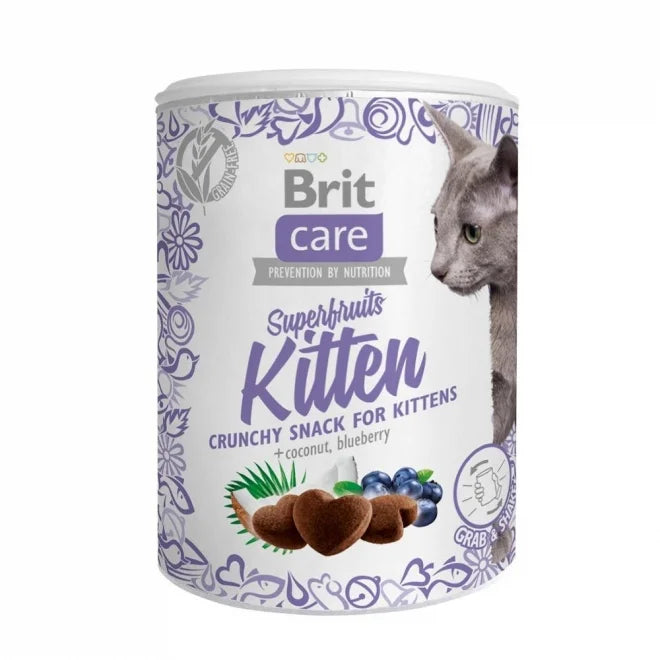 Brit Care Cat Snack Superfruits Kitten 100 g x6