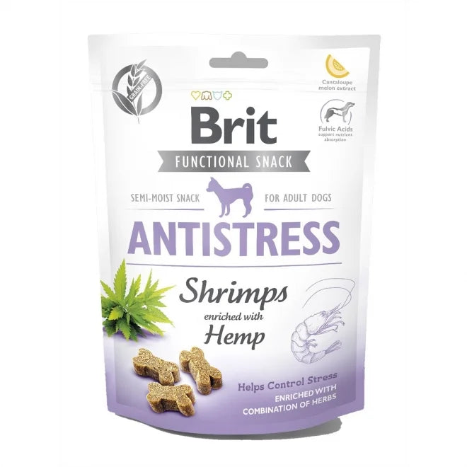 Brit Care Functional Snack Antistress Shrimps 150 g x10