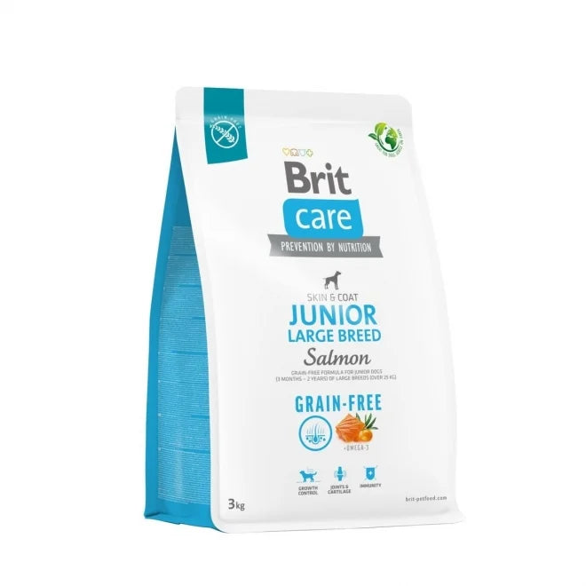 Brit Care Dog Junior Large Breed Grain Free Salmon