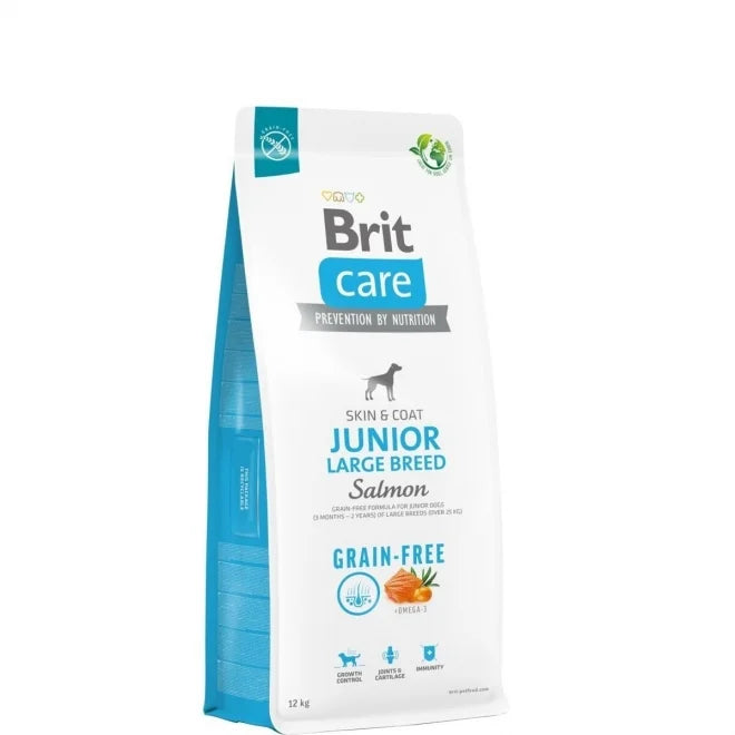 Brit Care Dog Junior Large Breed Grain Free Salmon