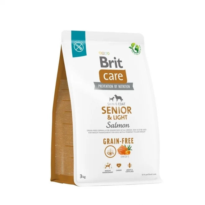 Brit Care Dog Senior & Light Grain Free Salmon